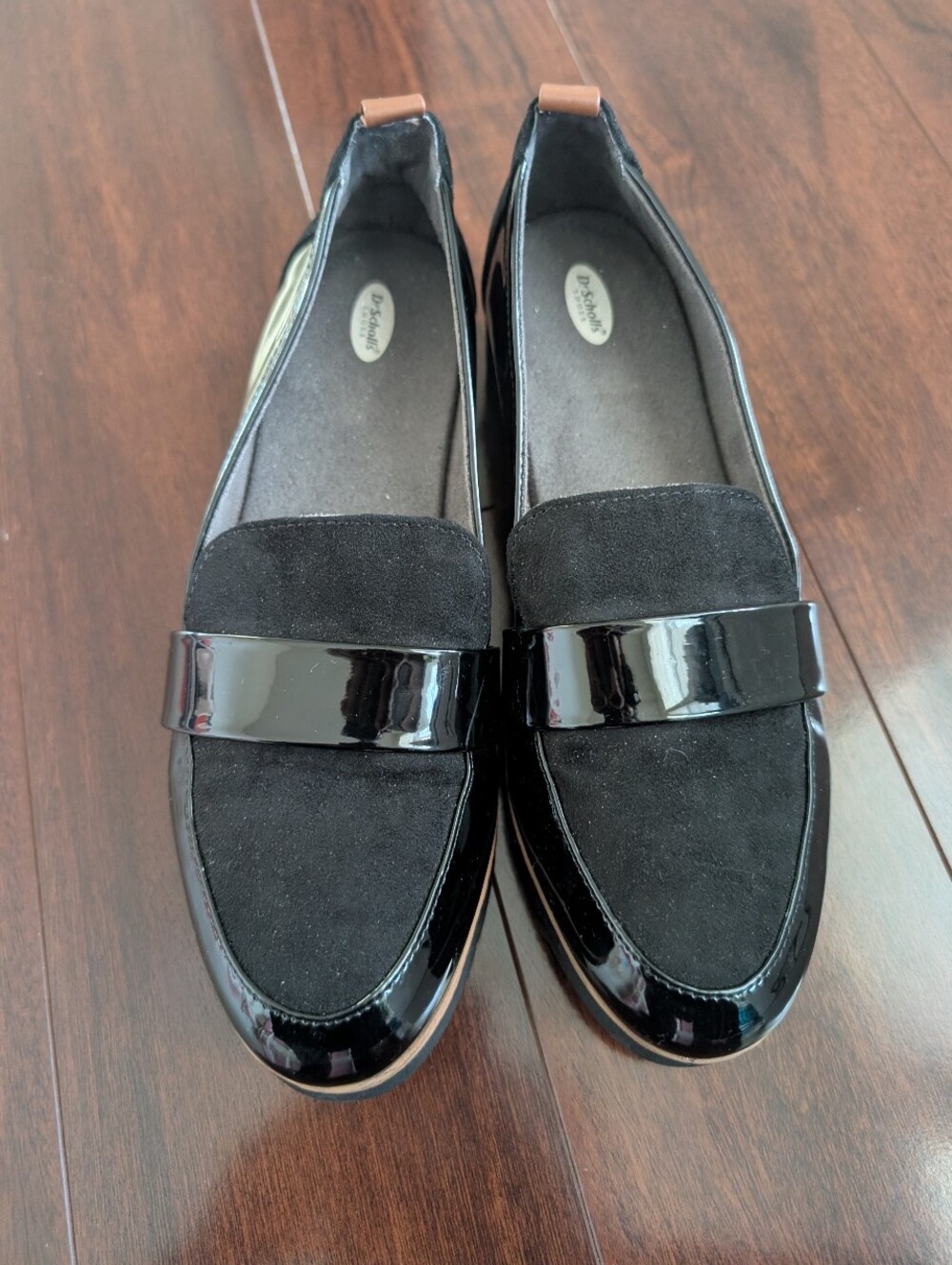Dr. Scholl's Women's Black Suede Loafers